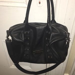 Betsey Johnson skull studded Satchel